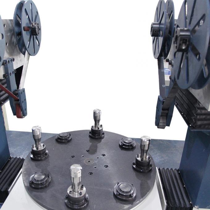 Nr. 4 Buitenbekleding Metalen Industriële Dubbele Kop Schuurcirkel Polijstmachine Draadtrekmachine Voor Staaldraad 6