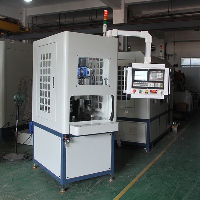 Gepolijste ronde bekleding 2 Station CNC-slijp-borstelapparatuur Oppervlakken van gewone ronde producten 6