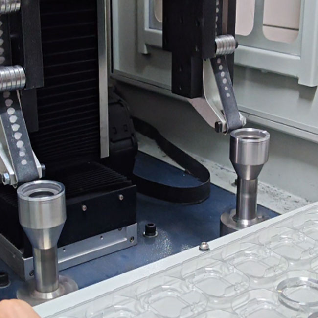 Gepolijste ronde bekleding 2 Station CNC-slijp-borstelapparatuur Oppervlakken van gewone ronde producten 7