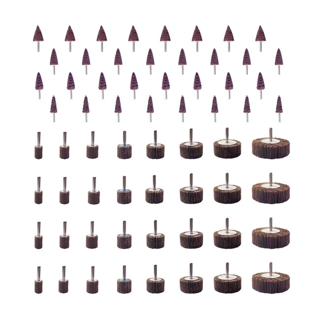 Gebruiksmateriaal voor polijsten 60/80/120/240 Griet Abrasive Flap Wheel Aluminium oxide Voor polijsten slijpen 5