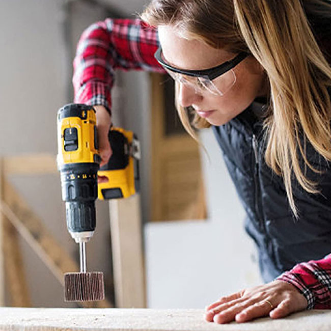 Gebruiksmateriaal voor polijsten 60/80/120/240 Griet Abrasive Flap Wheel Aluminium oxide Voor polijsten slijpen 9