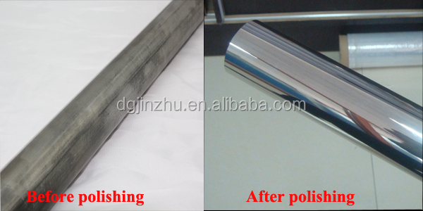 8k Spiegel Haarlijn Draadtrekken Afwerking Automatische Metalen Pijp / Buis Vierkant / Rond Polijstmachine Voor Oppervlakteafwerking 9