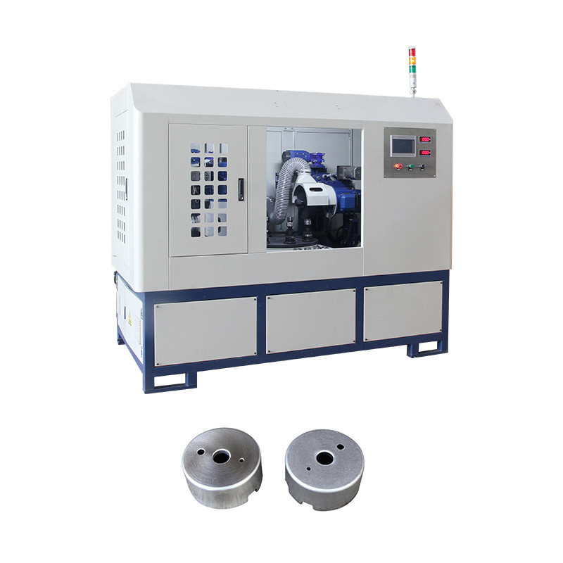 High Speed Industrial Automatic Metal Surface Stainless Steel Cup Mirror 2 Head Rotary Polishing Machine Metalen met hoge snelheid
