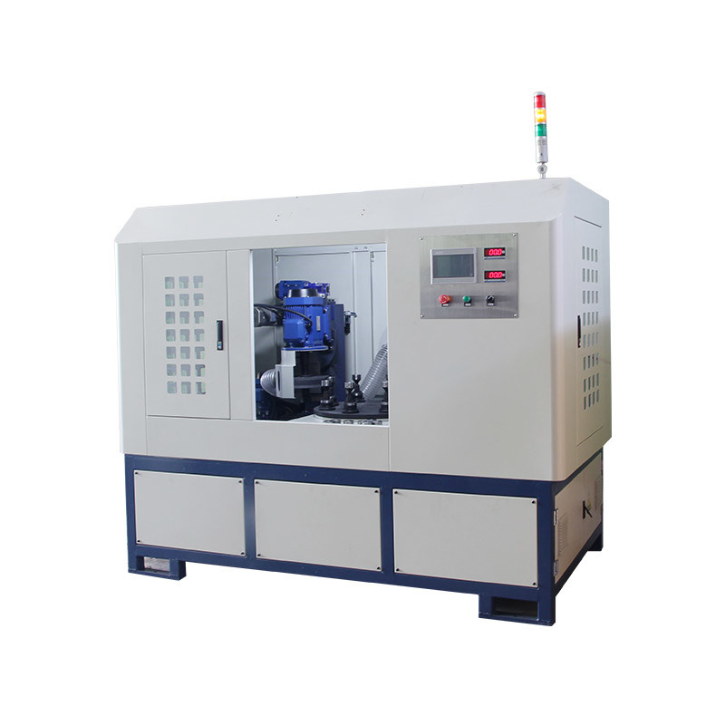 High Speed Industrial Automatic Metal Surface Stainless Steel Cup Mirror 2 Head Rotary Polishing Machine Metalen met hoge snelheid