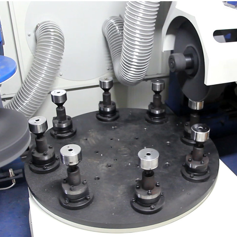 High Speed Industrial Automatic Metal Surface Stainless Steel Cup Mirror 2 Head Rotary Polishing Machine Metalen met hoge snelheid